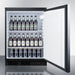 Summit FF7LBLKBIPUBSSHH 24" Built-In Refrigerator Craft Beer Pub Cellar Storage - Upzy.com