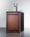 Summit SBC635MBIIFTWIN 24" Built-In Residential Kegerator Beer Dispenser - Upzy.com