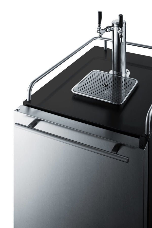 Summit SBC677BITWIN Built-In Under Counter Frost-Free Beer Dispenser - Upzy.com
