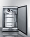 Summit SBC696OSNK 24" Stainless Steel Outdoor Beer Kegerator Dispenser - Upzy.com
