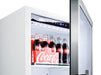 Summit SCR1006 21" Glass Door Beverage Merchandiser Refrigerator - Upzy.com
