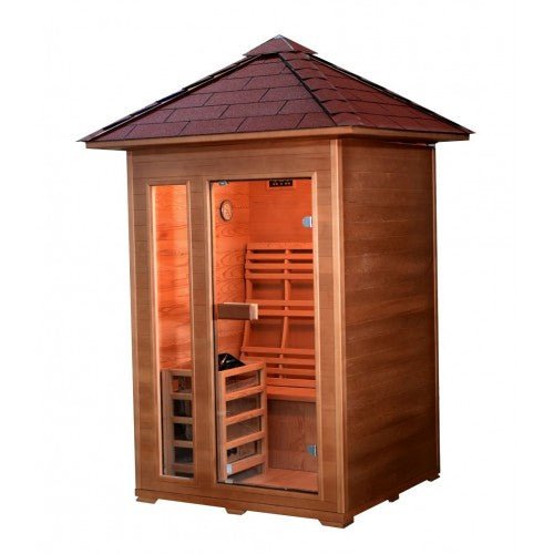 Sunray 200D2 Bristow 2 Person Outdoor Traditional Sauna - Upzy.com