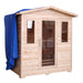 Sunray HL300D Grandby 2100W Canadian Hemlock 3 Person Outdoor Sauna - Upzy.com