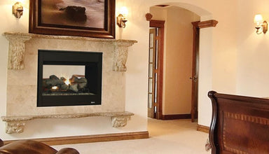 Superior 35" DRT35STDEN SEE-THROUGH Top/Rear Vent Direct Vent Fireplace - Upzy.com