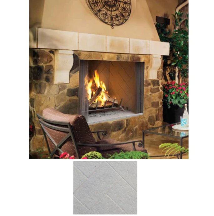 Superior 36" WRE4536 Outdoor Wood Burning Fireplace Fully Insulated Firebox - Upzy.com