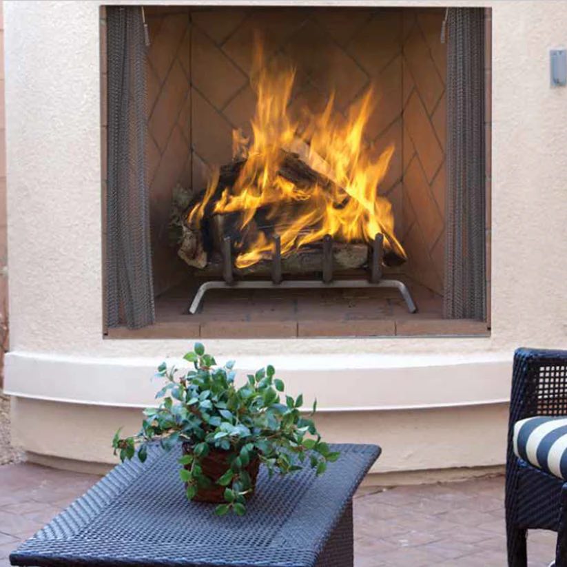 Superior 36" WRE6036 Outdoor Wood Burning Fireplace Fully Insulated Firebox