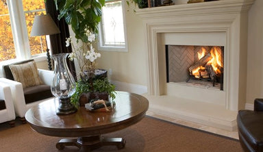 Superior 38" WRT3538 Traditional Wood Burning Fireplace, Fully Insulated Firebox - Upzy.com