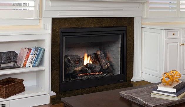 Superior 40" DRT4040 Direct Vent Linear Traditional Gas Fireplace - Upzy.com