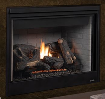 Superior 40" DRT4040 Direct Vent Linear Traditional Gas Fireplace - Upzy.com