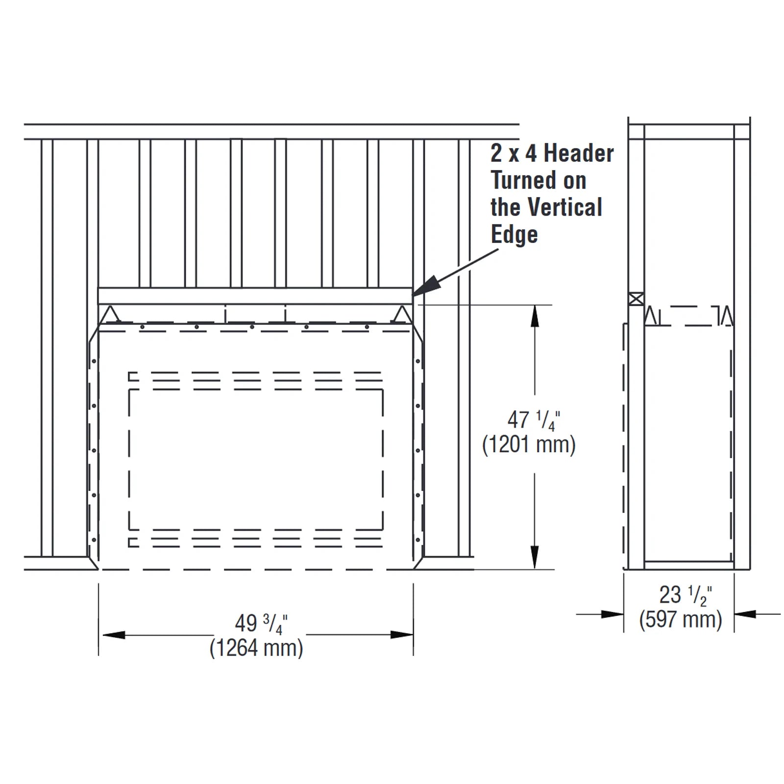 Superior 42" WRE3042 Outdoor Radiant Wood Burning Fireplace - Upzy.com