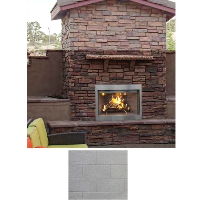 Superior 42" WRE3042 Outdoor Radiant Wood Burning Fireplace - Upzy.com