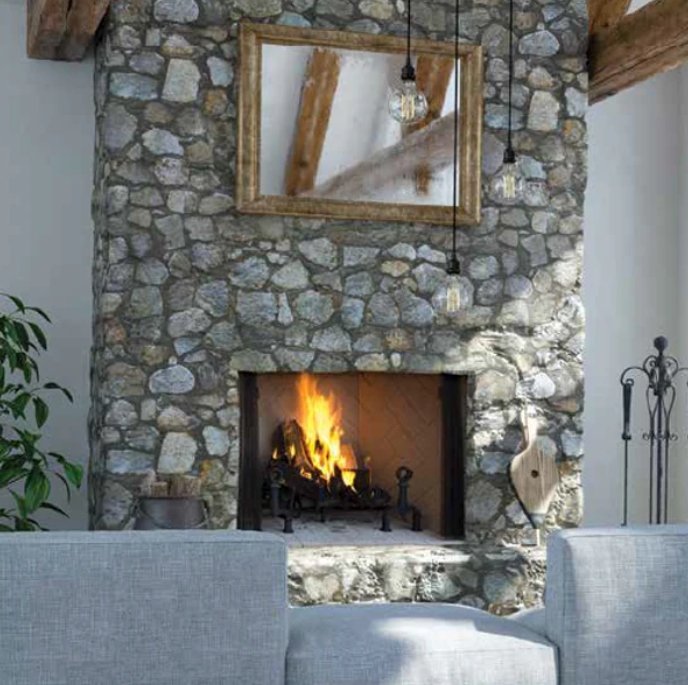 Superior 50" WRT4550 Traditional Wood Burning Fireplace, Fully Insulated Firebox - Upzy.com