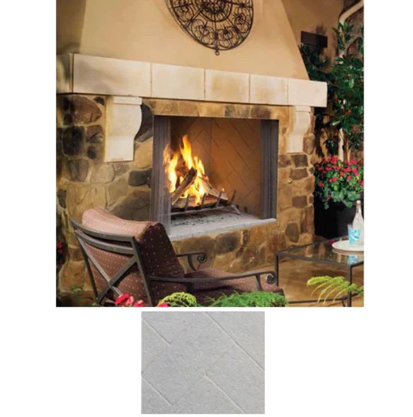 Superior 50" WRE4550 Outdoor Wood Burning Fireplace Fully Insulated Firebox
