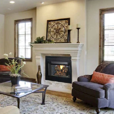 Superior BRT4336 36" B-Vent 40,000 BTUs Vented Radiant Gas Fireplace - Upzy.com