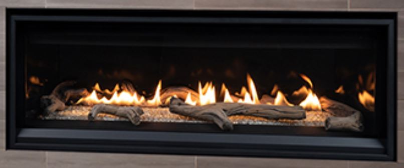 Superior DRL3555TEN 55" Contemporary Linear Direct Vent Fireplace - Upzy.com