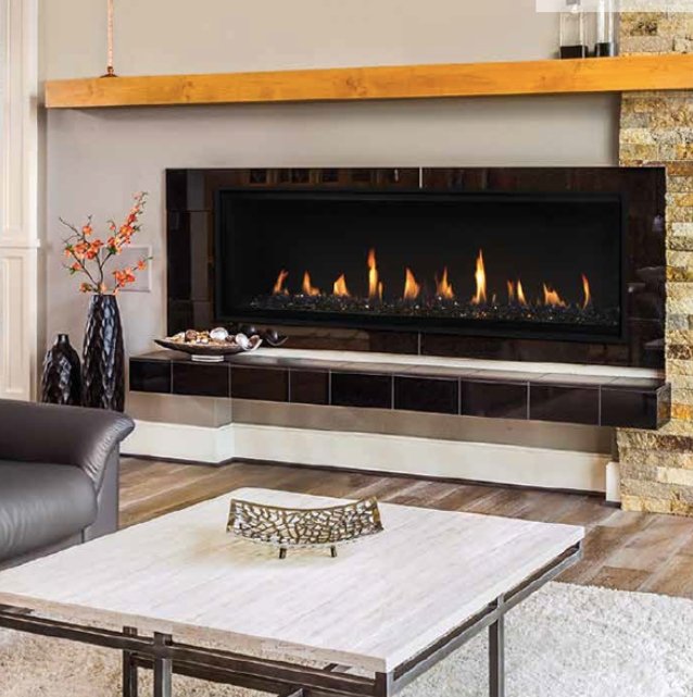 Superior DRL4060 60" Direct Vent Contemporary Linear Gas Fireplace - Upzy.com