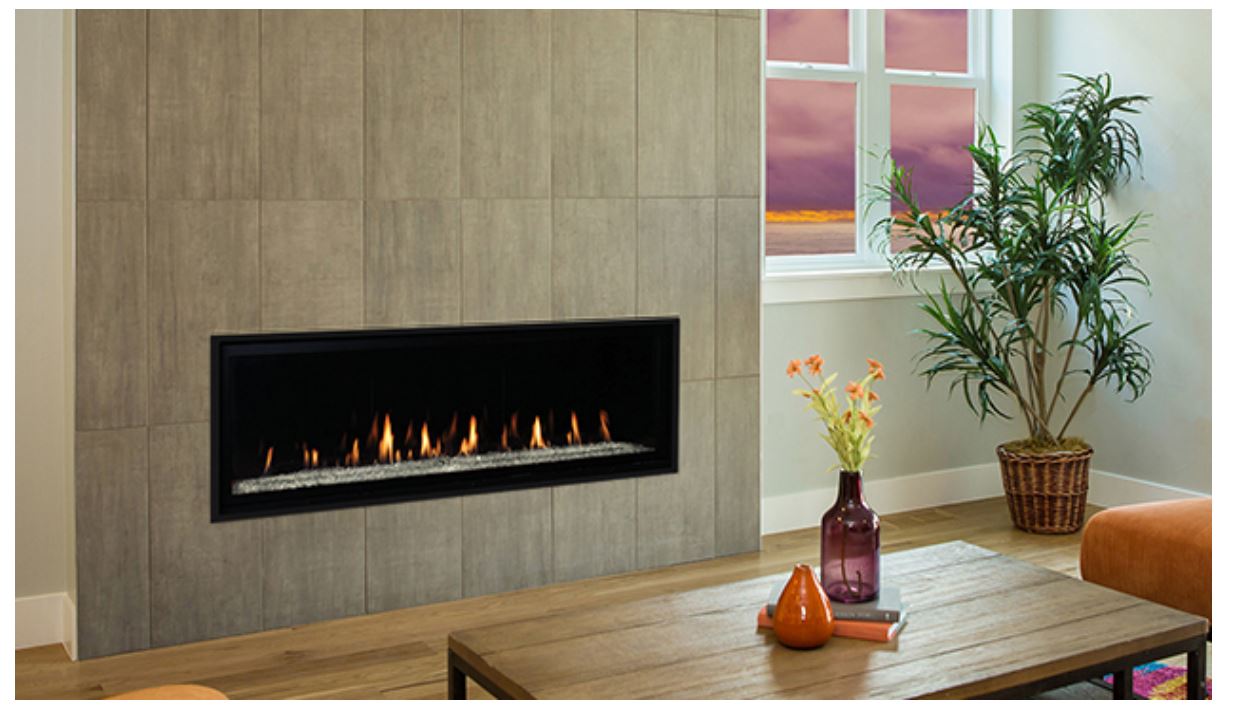 Superior DRL6060 60" Direct Vent Contemporary Linear Gas Fireplace - Upzy.com