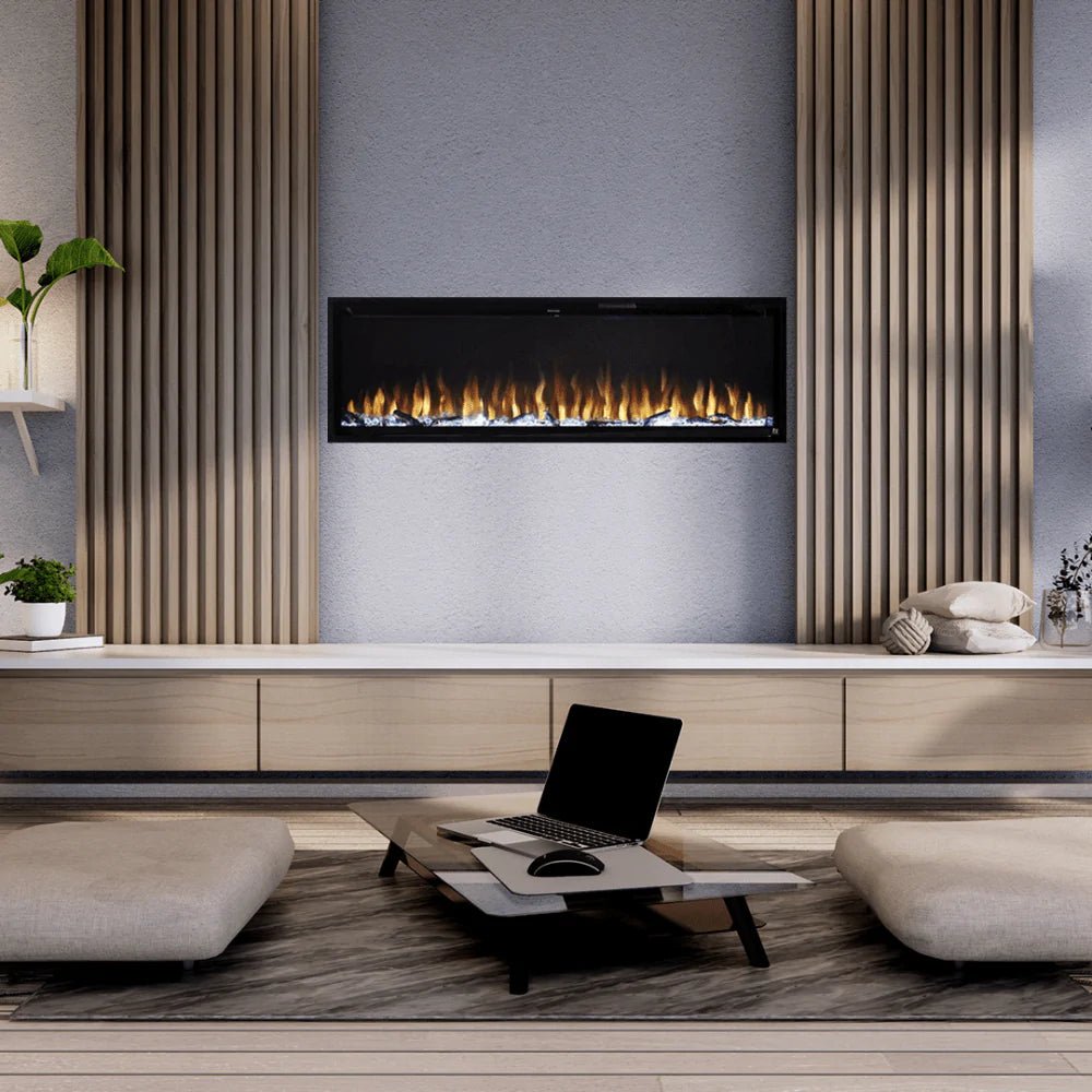 Superior F4445 60" ERL3060 Wall Mounted Linear Electric Fireplace MPE-60D - Upzy.com