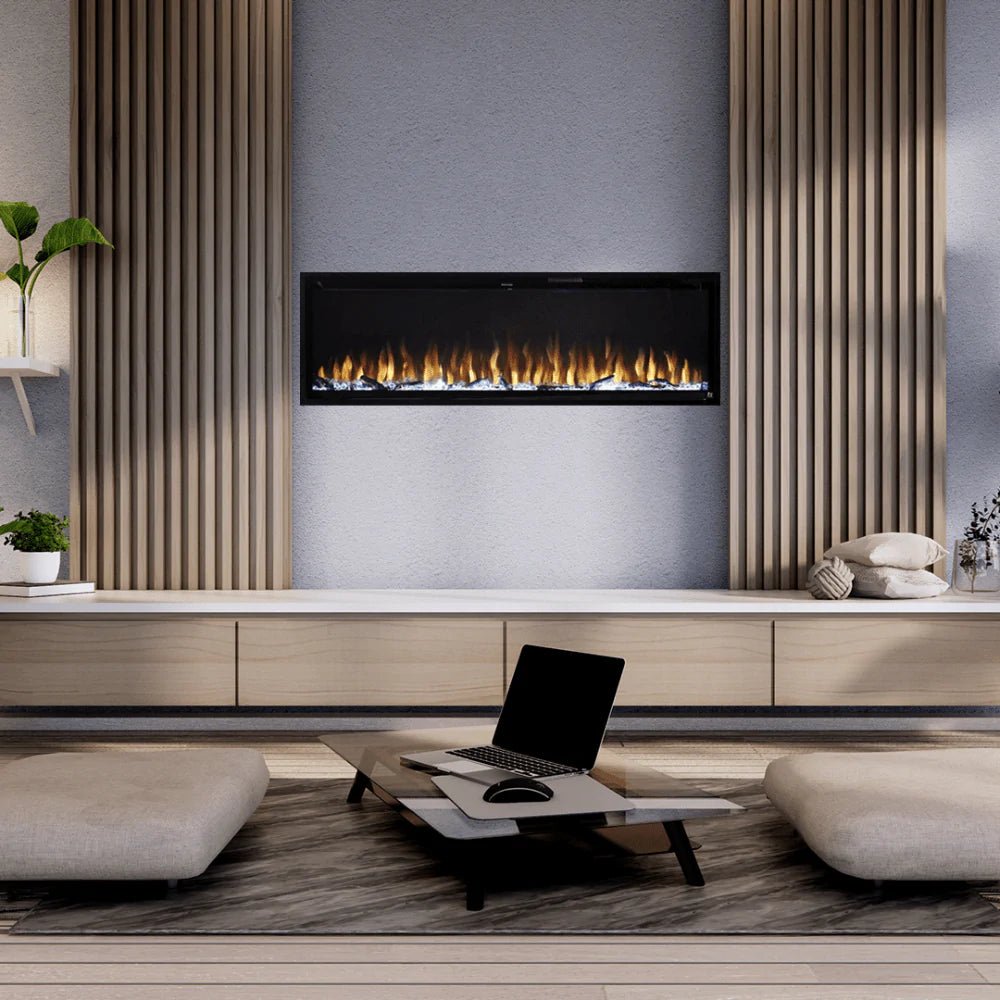 Superior F4447 84" ERL3084 Wall Mounted Linear Electric Fireplace MPE-84D - Upzy.com