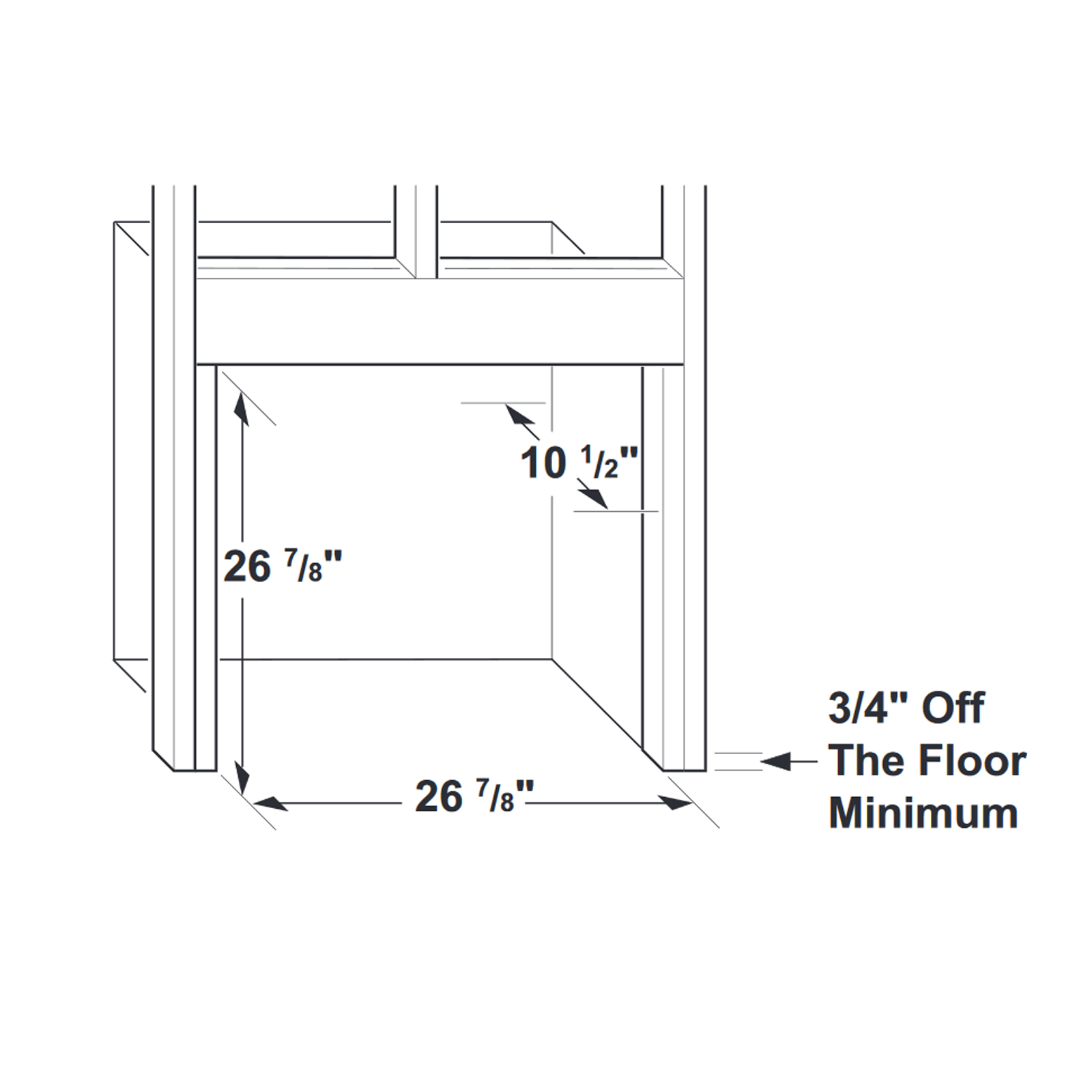 Superior VCM3026 26" Vent-Free Compact Gas Fireplace - Upzy.com