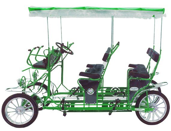Surrey LIMOUSINE DELUXE 7 SPEED Four Wheel 4 Pedalers Dual Sides Pedal Bike