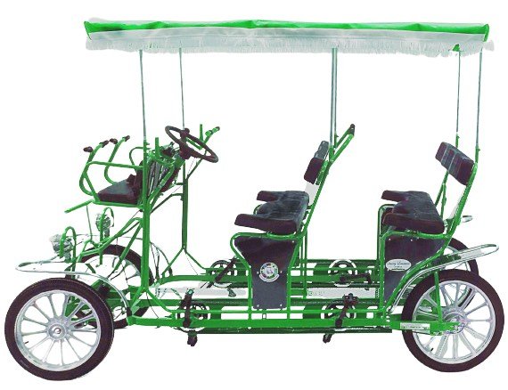 Surrey LIMOUSINE DELUXE SINGLE SPEED Four Wheel Pedalers Pedal