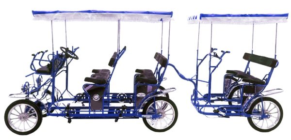 Surrey TRAM 2 Wheel Pedal Bike Extension