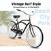Tracer BORA 26" Men's Hybrid Single Speed Fat Tire Beach Cruiser Bike - Upzy.com