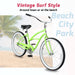 Tracer BORA 26" Step-Through Hybrid Single Speed Fat Tire Beach Cruiser Bike - Upzy.com