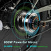 Tracer LOITER 800W 48V 26" 7 Speed Disc Brakes Fat Tire Cruiser Electric Bike - Upzy.com