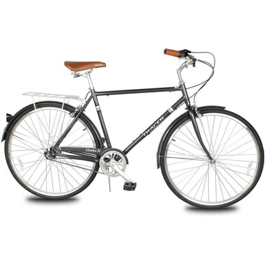 Tracer OSAKA Men's 700c Shimano 3 Speed Hybrid City Bike - Upzy.com