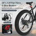 Tracer TACOMA 26" 800W 48V 7 Speed Fat Tire Electric Mountain Bike - Upzy.com