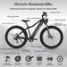 Tracer TACOMA 26" 800W 48V 7 Speed Fat Tire Electric Mountain Bike - Upzy.com