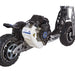 UberScoot/MotoTec 2x 50cc Suspension Seated Folding Gas Scooter Evo Powerboards - Upzy.com