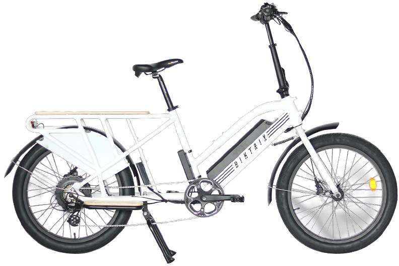 2024 Biktrix Skycap 2 750W 48V 7 Speed Cargo Electric Bike, Rack & Fenders