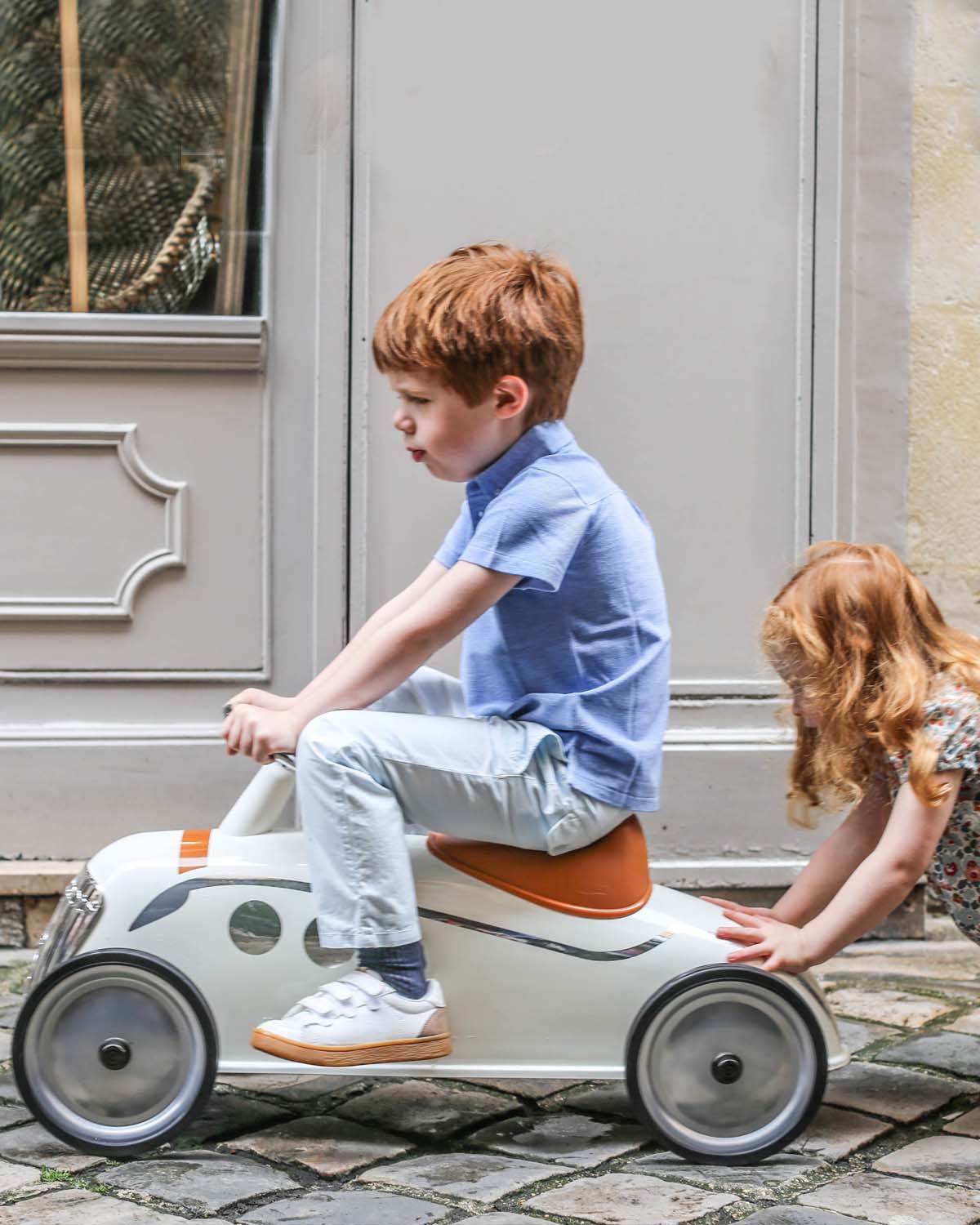 Vici Baghera Peugeot Darl'mat Vintage Rider Ride-On Car - Upzy.com