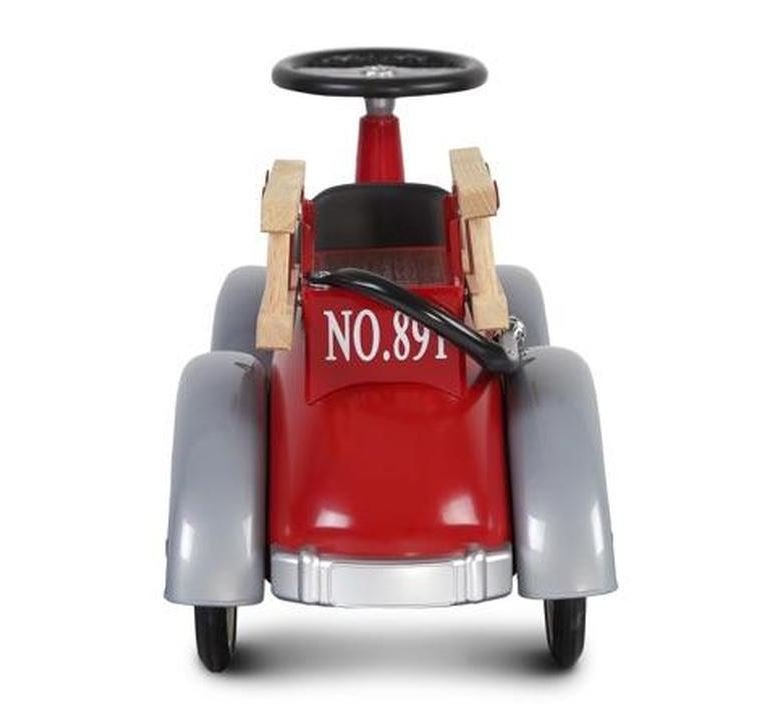 Vici Vintage Baghera Speedster Fireman Metal Kids Ride-On Car Toy - Upzy.com