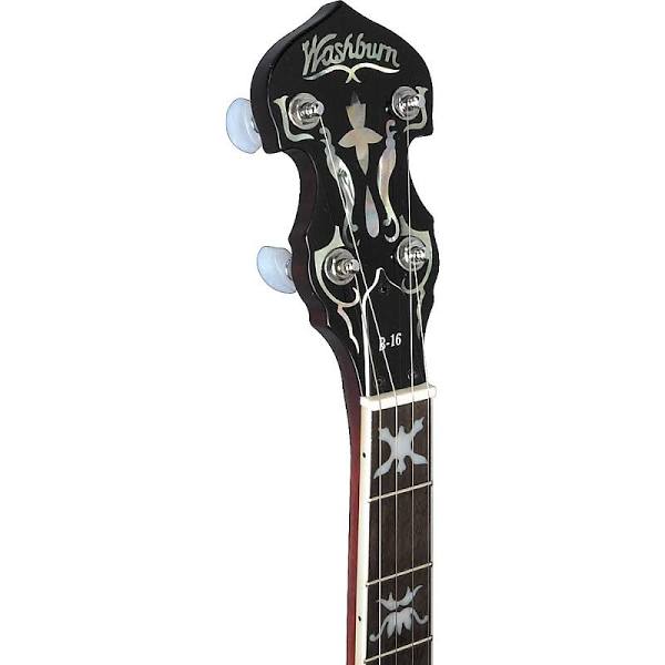 Washburn Americana Series B16K 5 String Banjo Guitar - Upzy.com