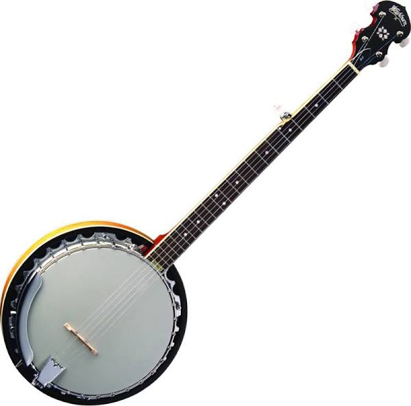 Washburn Americana Series B9 5 String Resonator Banjo Guitar - Upzy.com