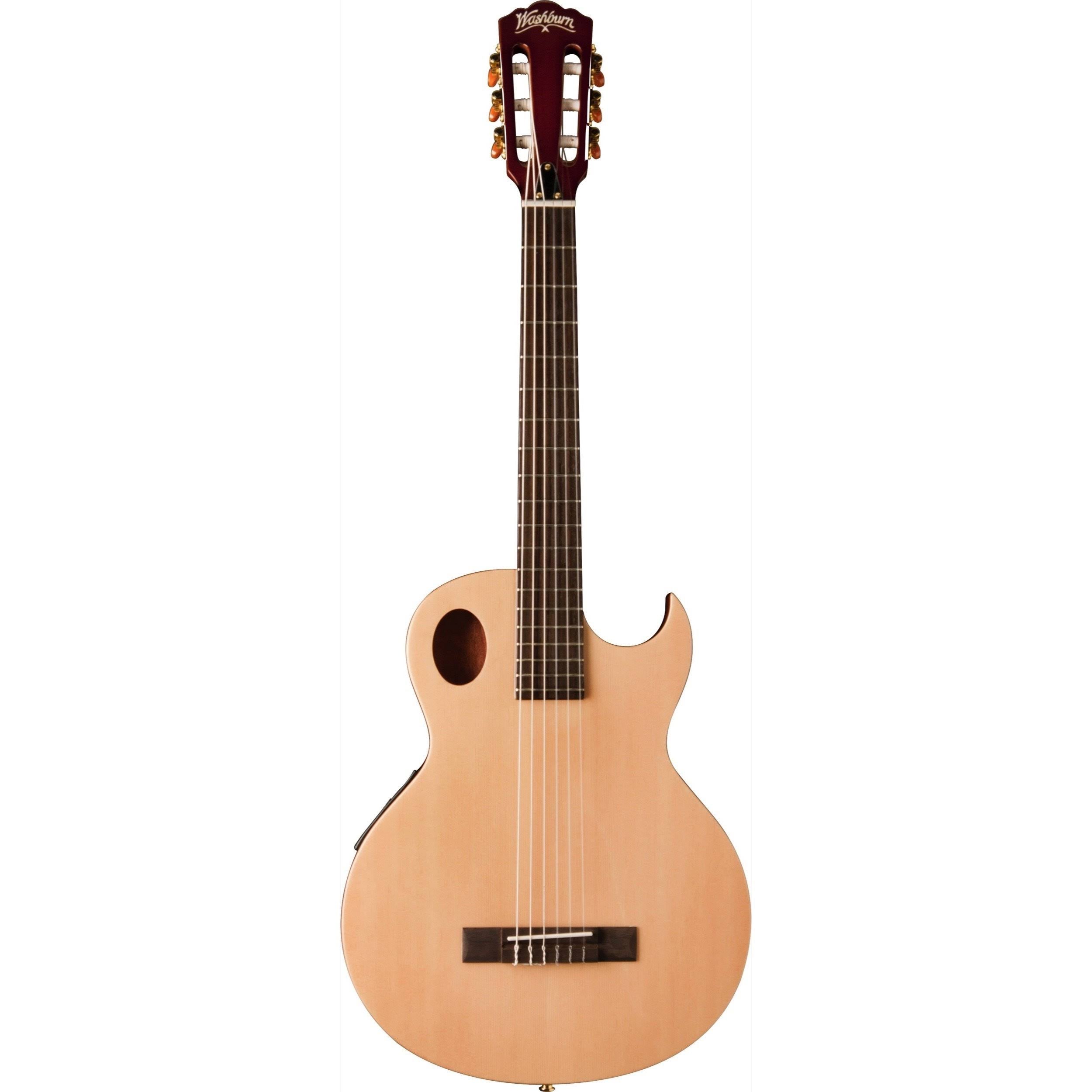 Washburn EACT42S Festival Series Classical Electric Acoustic Guitar - Upzy.com