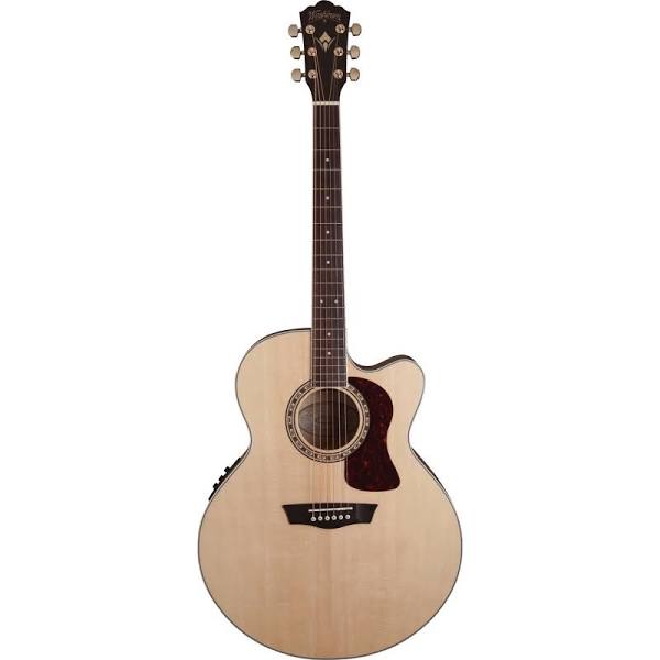 Washburn HJ40SCE Heritage Series Jumbo Electric Acoustic Guitar - Upzy.com