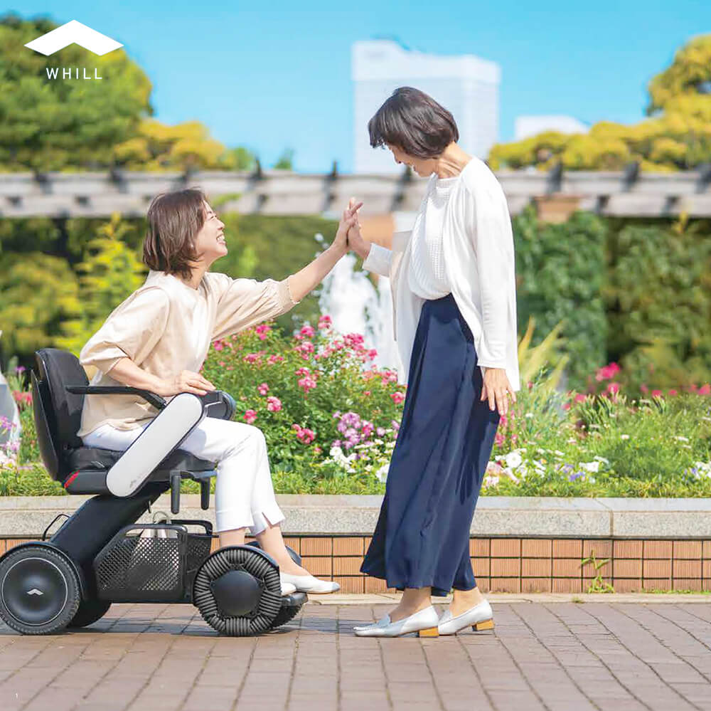 Whill C2 4WD High Power Torque Large Front Wheels Power Electric Wheelchair - Upzy.com