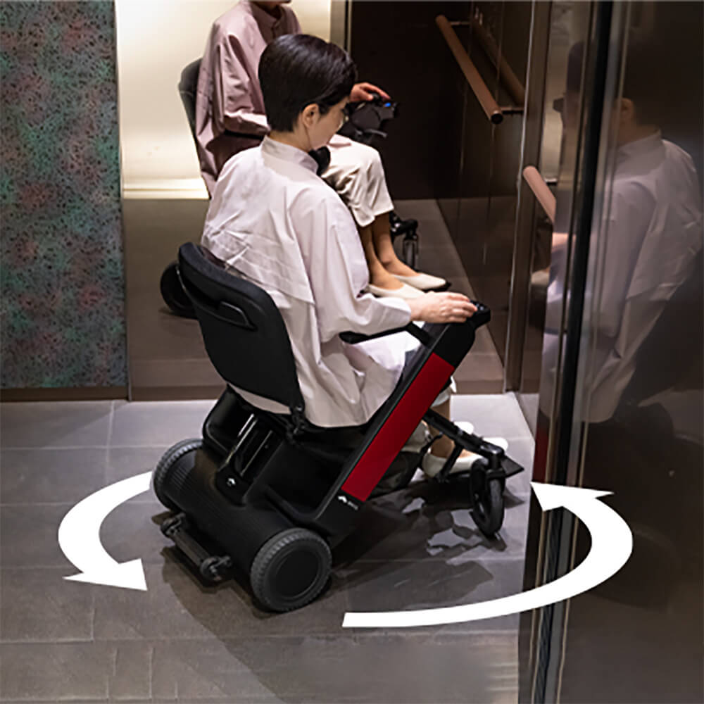 Whill MODEL F High Folding Compact Lithium Power Electric Wheelchair - Upzy.com