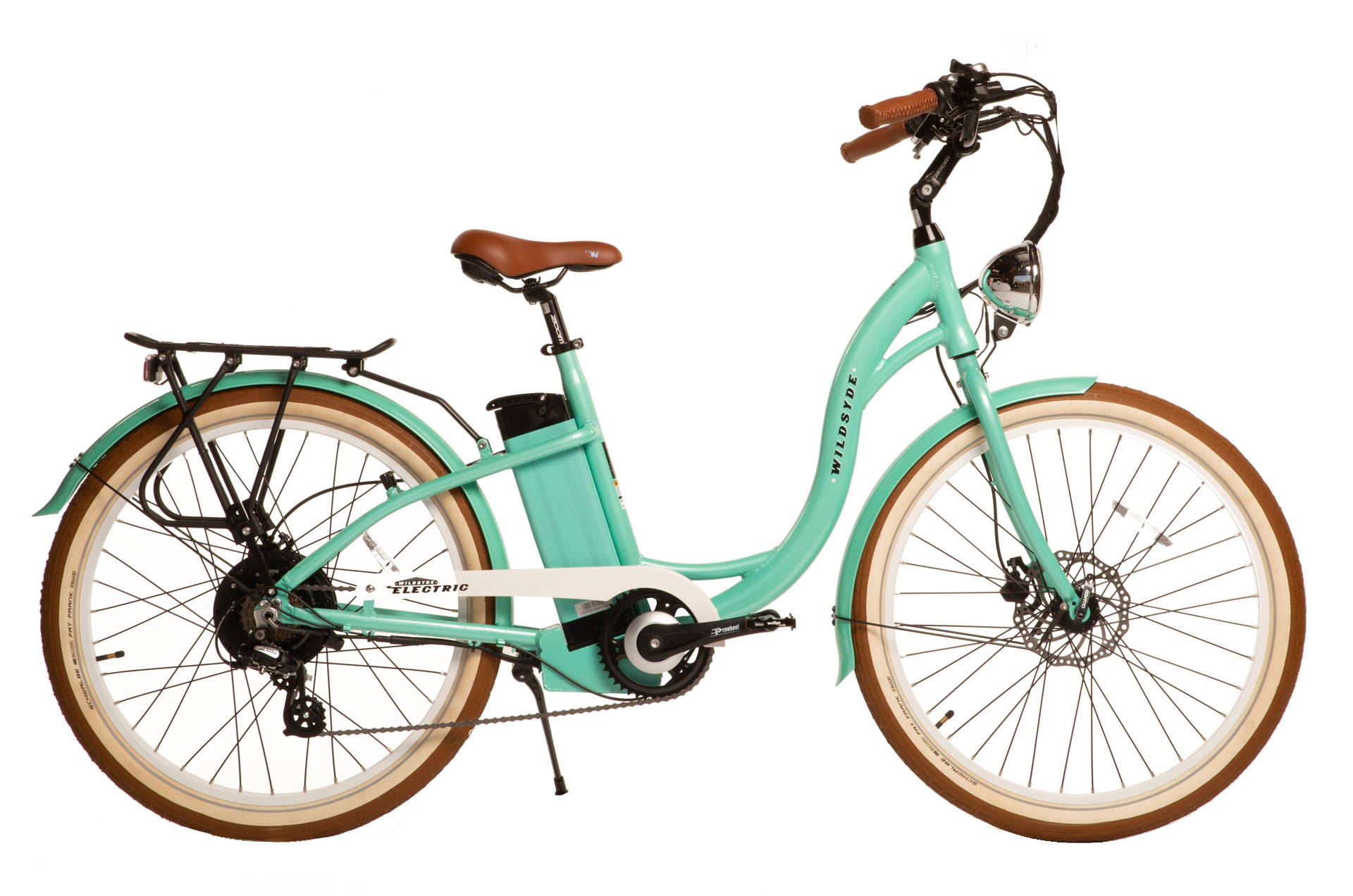Wildsyde Paree 500W 48V Vintage Classic Electric Bike - Upzy.com