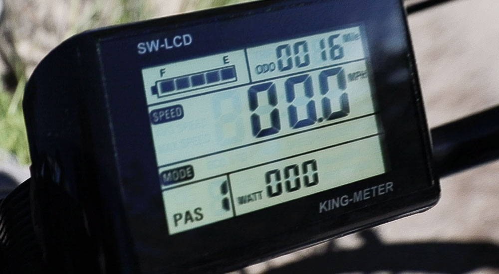 Wildsyde The Beast w/THROTTLE 500W 7 Speed Vintage Fat Tire Electric Bike - Upzy.com