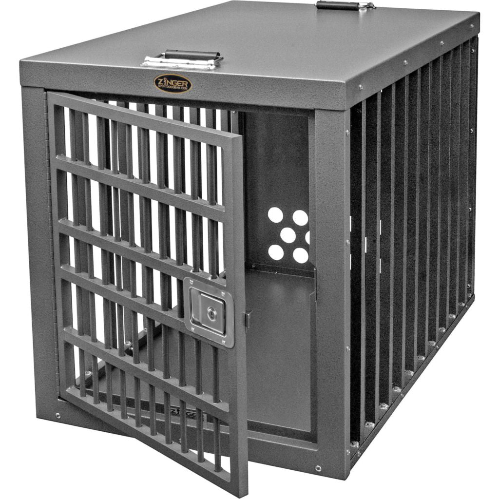 Zinger Winger Heavy Duty 4000 Front/Back Entry Dog Crate, HD4000-2-FB - Upzy.com